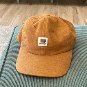 Brixton Tan Baseball Cap